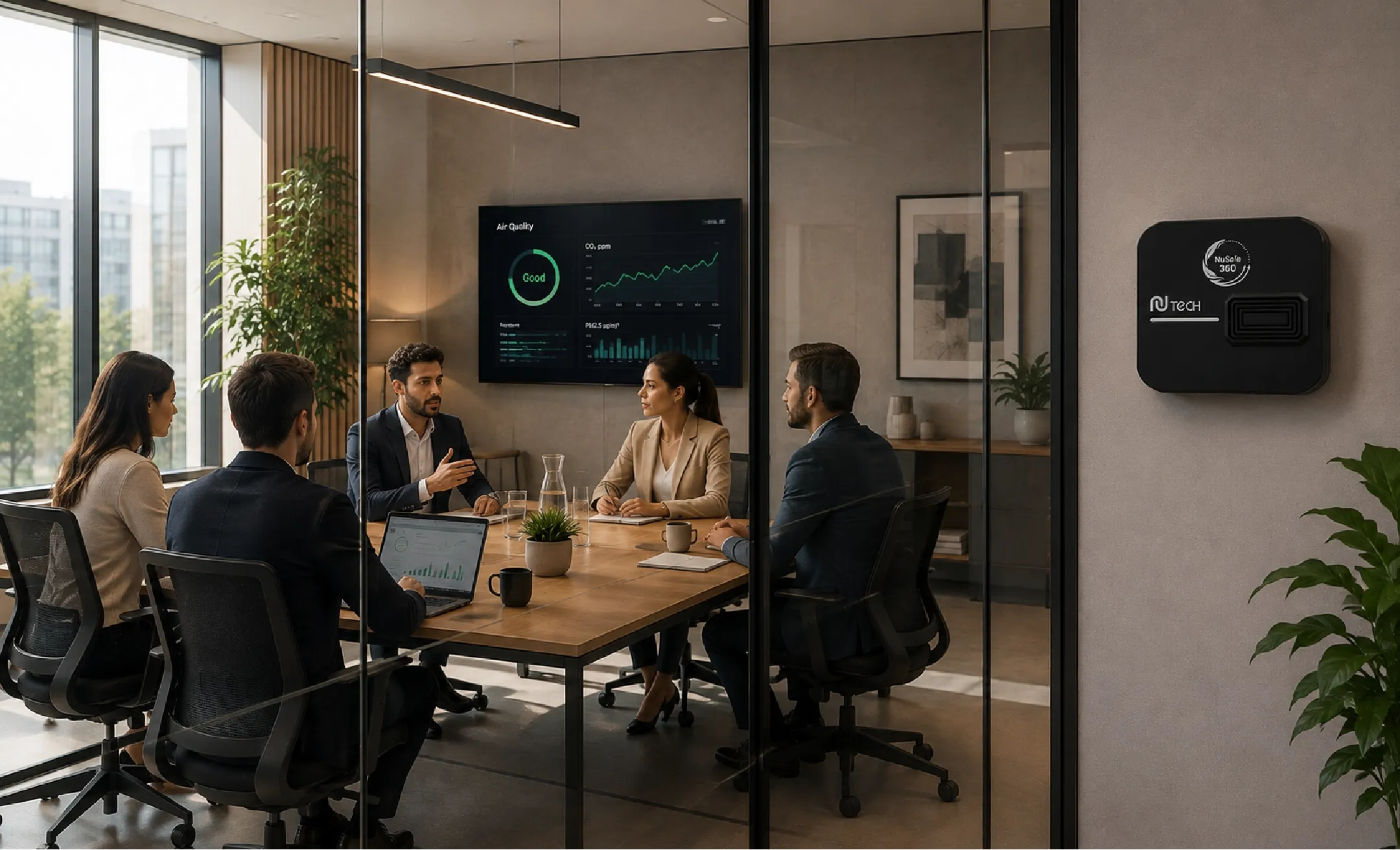 NuSafe360 hava kalitesi sensörü görseli 6